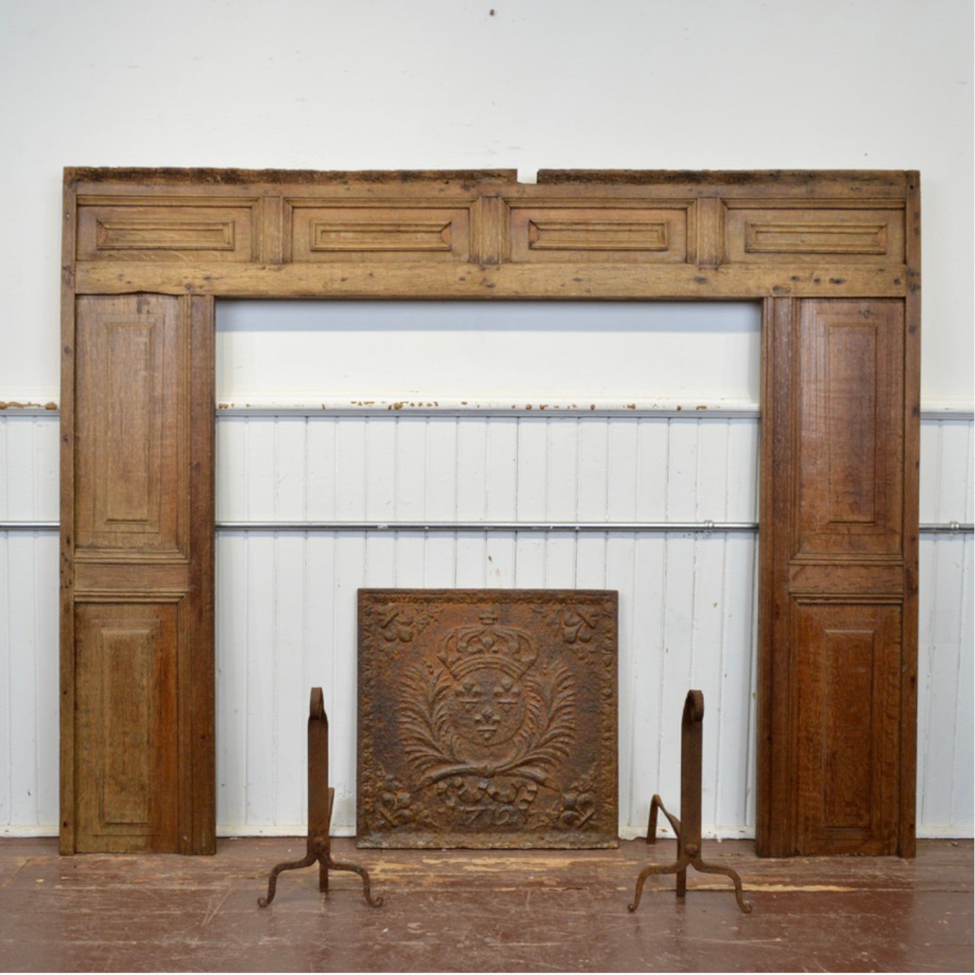 18th Century Fireplace Surround - Salvage-Garden