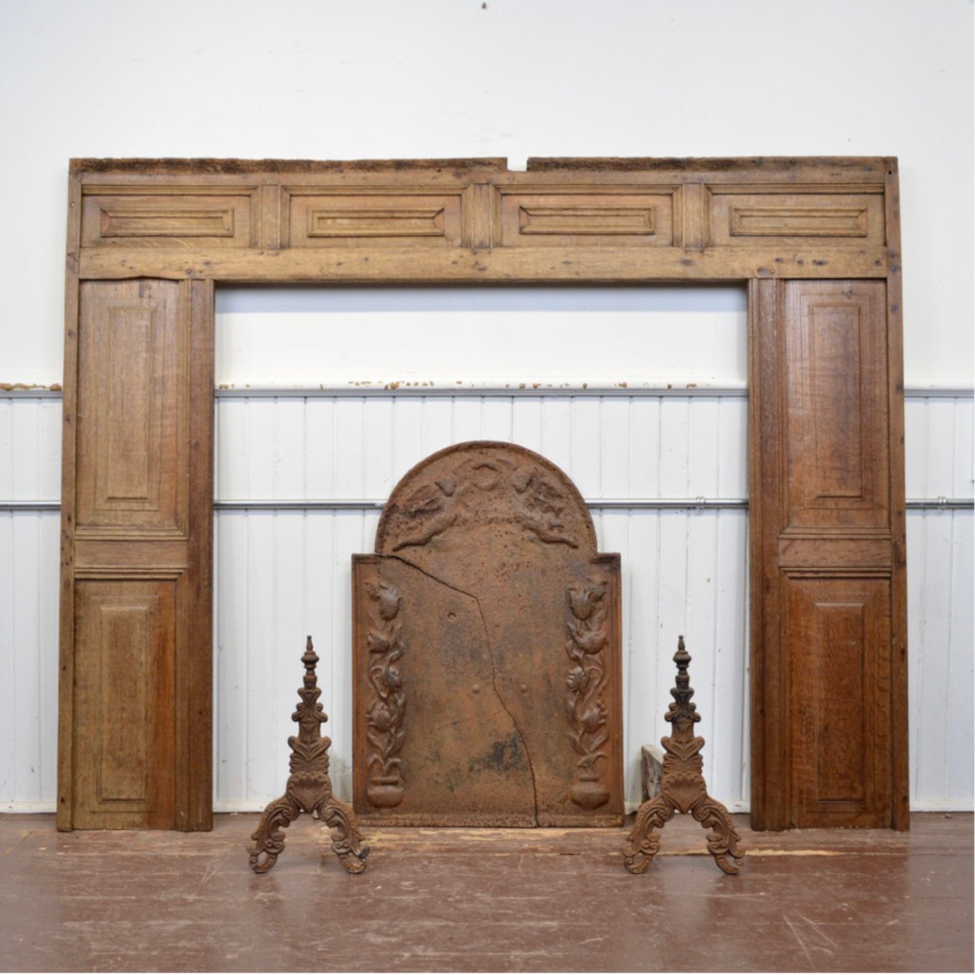 18th Century Fireplace Surround - Salvage-Garden