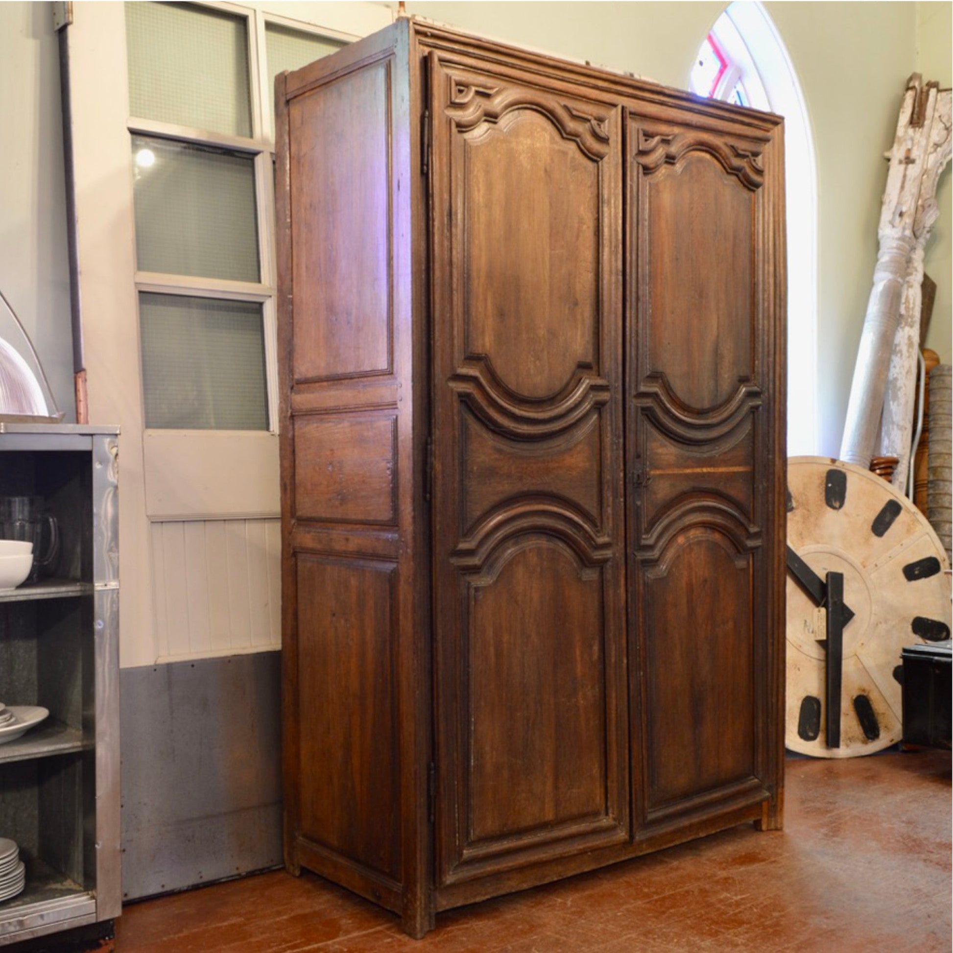 18th Century Louis XIII Armoire - Salvage-Garden