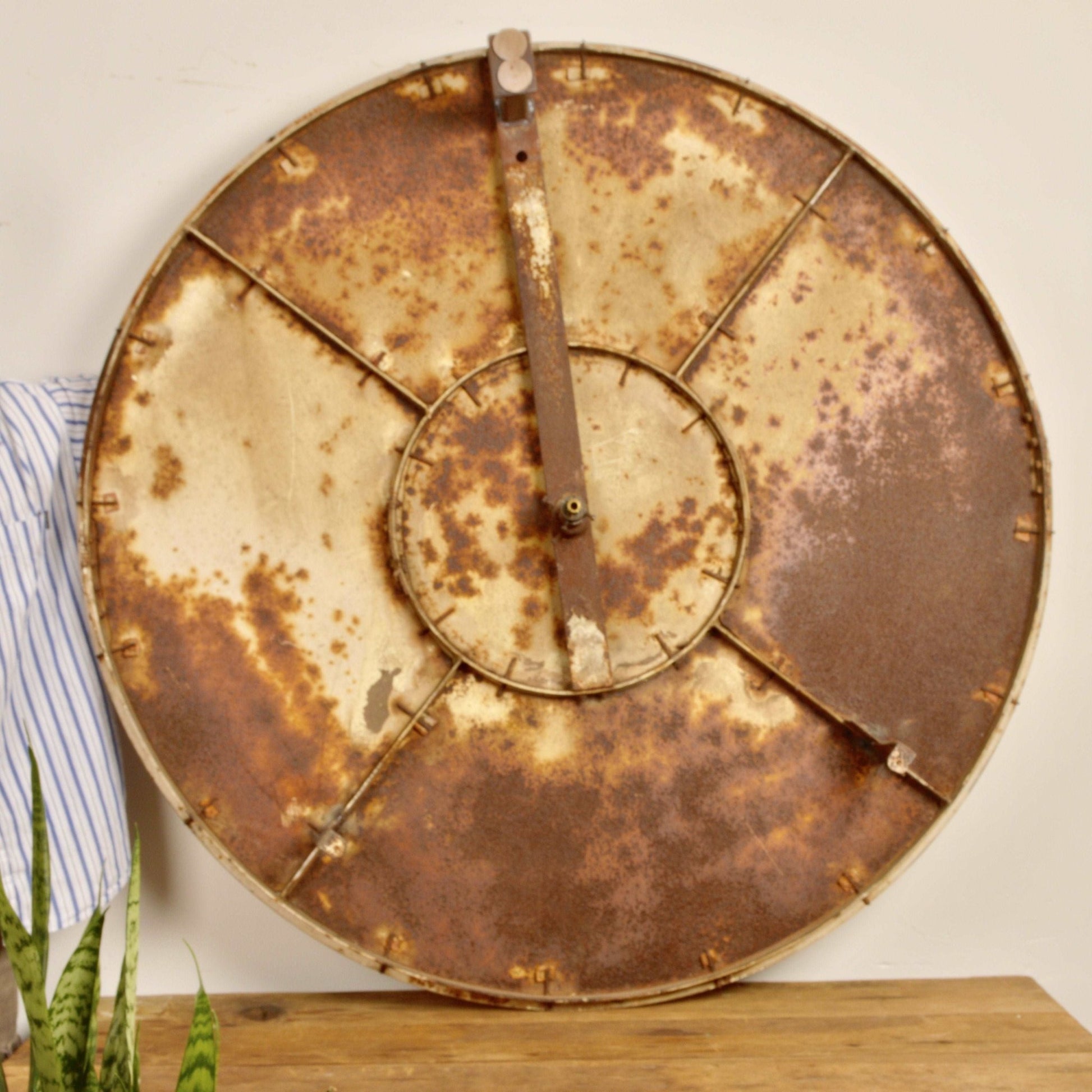 1900s French Large Clock Tower Face - Salvage-Garden