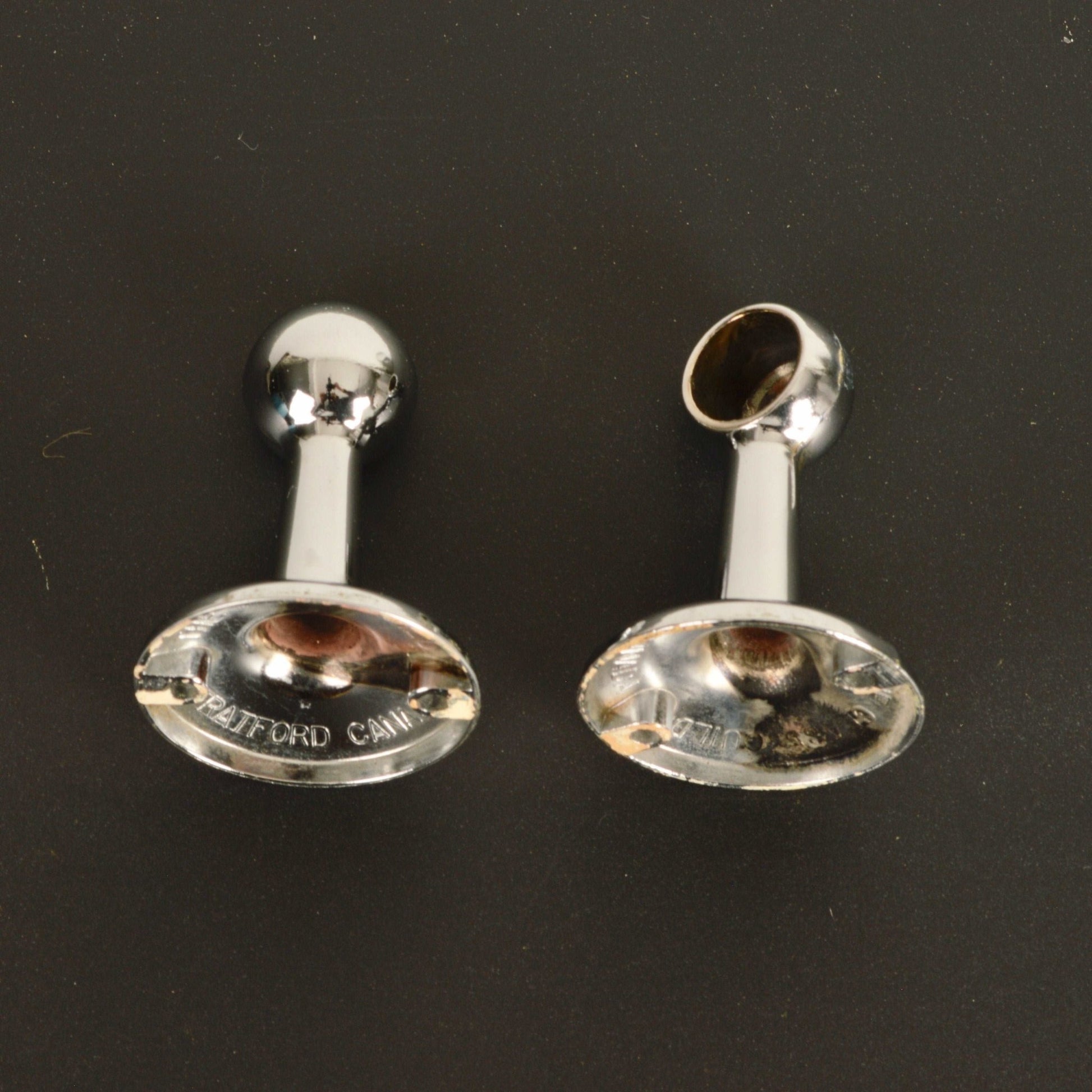 1950s Pair of Glass Rod Towel Bars - Salvage-Garden