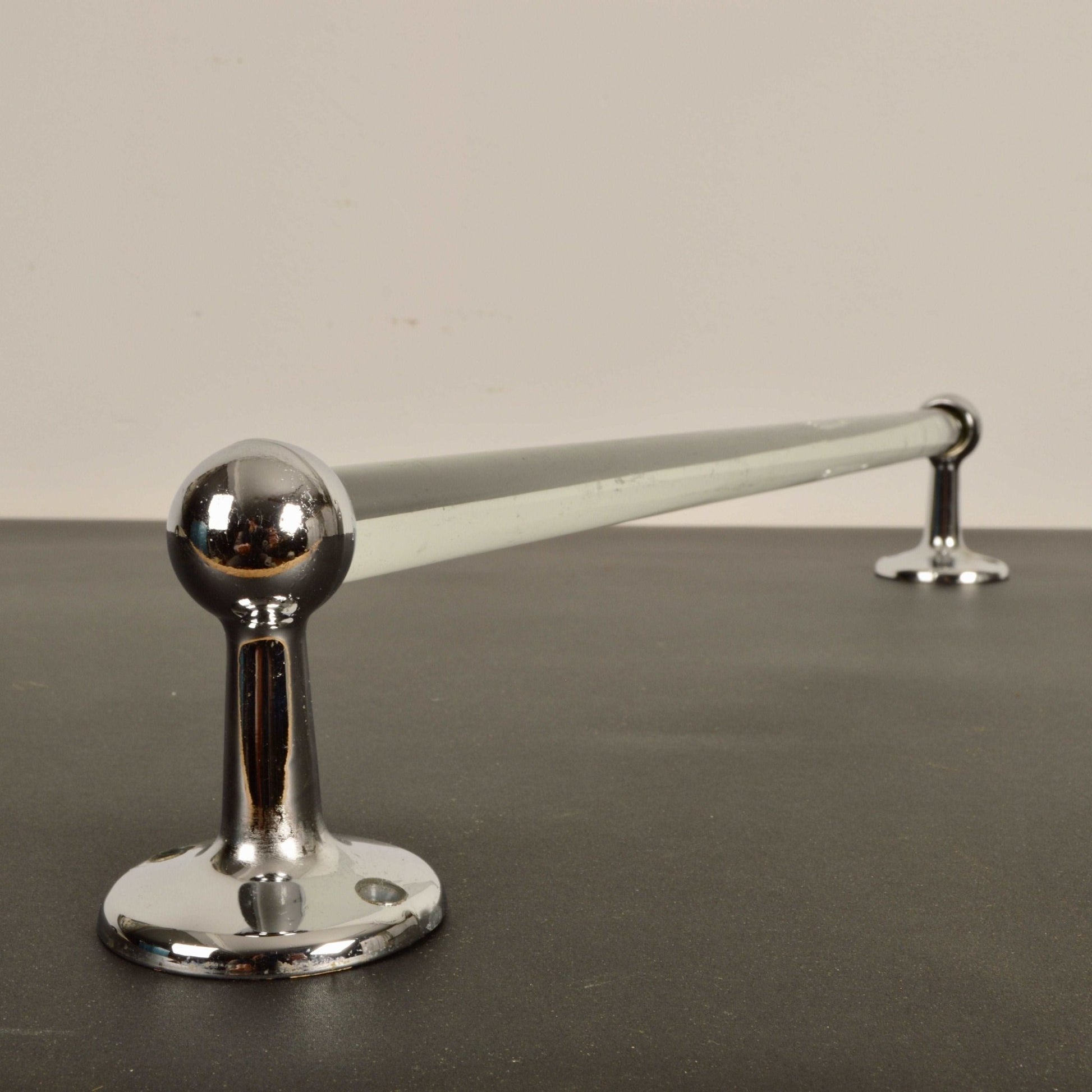 1950s Pair of Glass Rod Towel Bars - Salvage-Garden