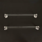 1950s Pair of Glass Rod Towel Bars - Salvage-Garden