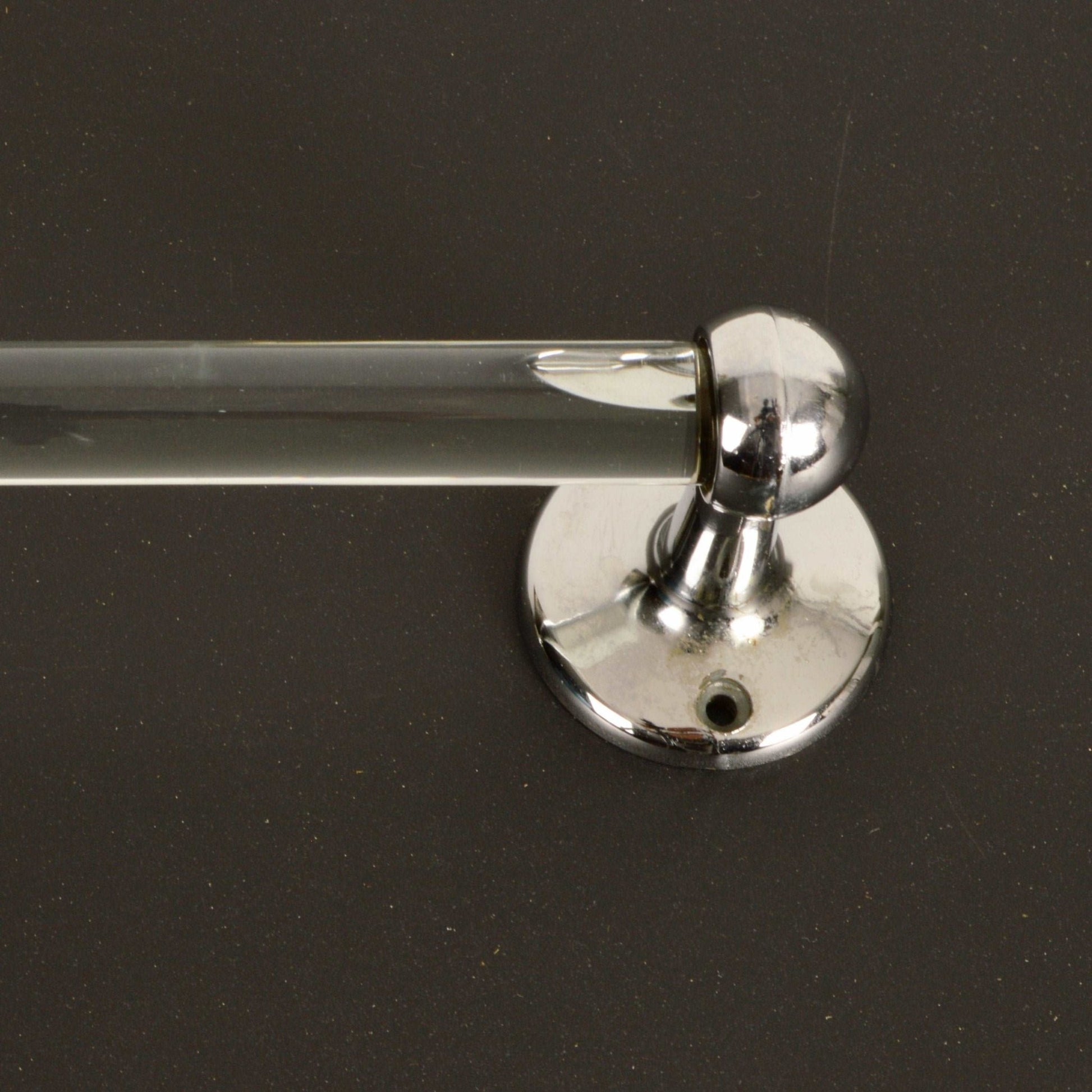 1950s Pair of Glass Rod Towel Bars - Salvage-Garden