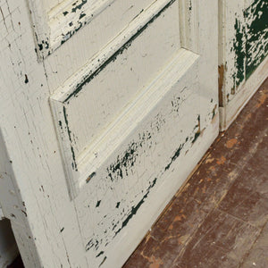 19th Century 9 Panel Entry Doors - Salvage-Garden