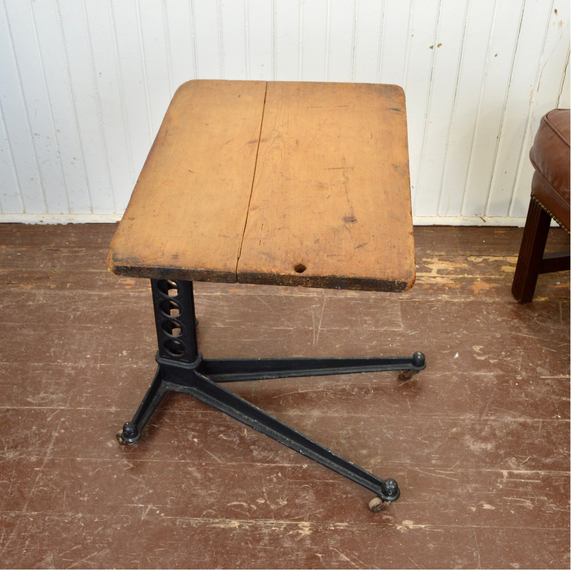 19th Century Cast Iron Reading Table - Salvage-Garden