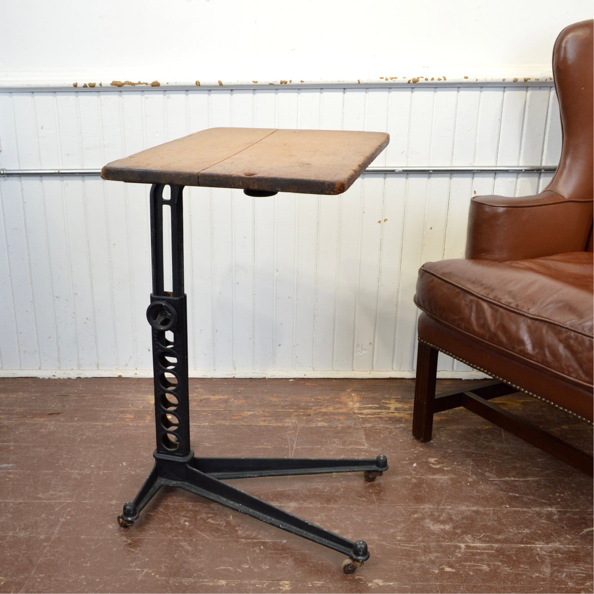 19th Century Cast Iron Reading Table - Salvage-Garden