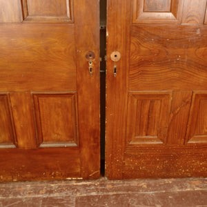 19th Century Doors With Beautiful Vinegar Paint Finish - Salvage-Garden