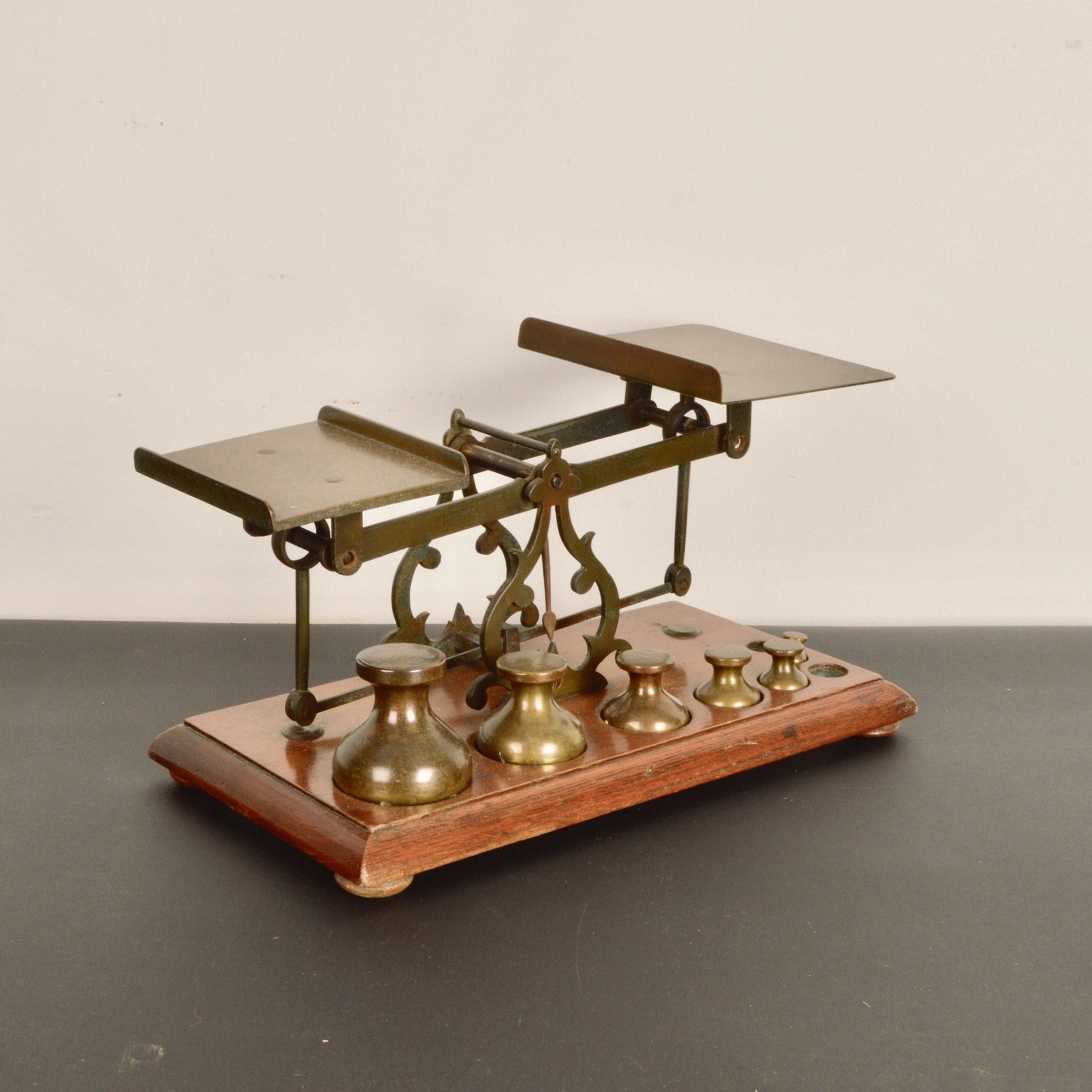 19th Century English Postal Scales - Salvage-Garden