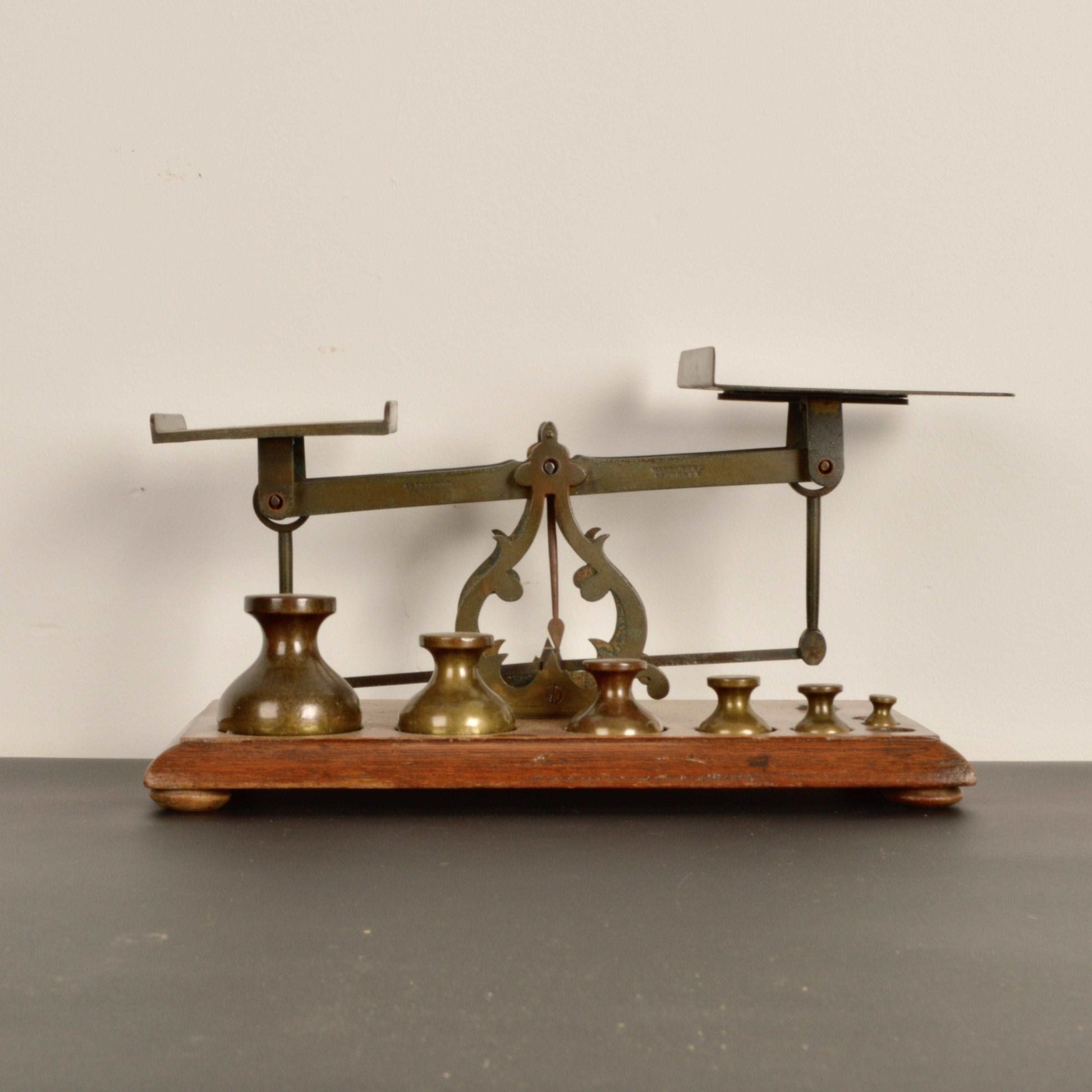 19th Century English Postal Scales - Salvage-Garden
