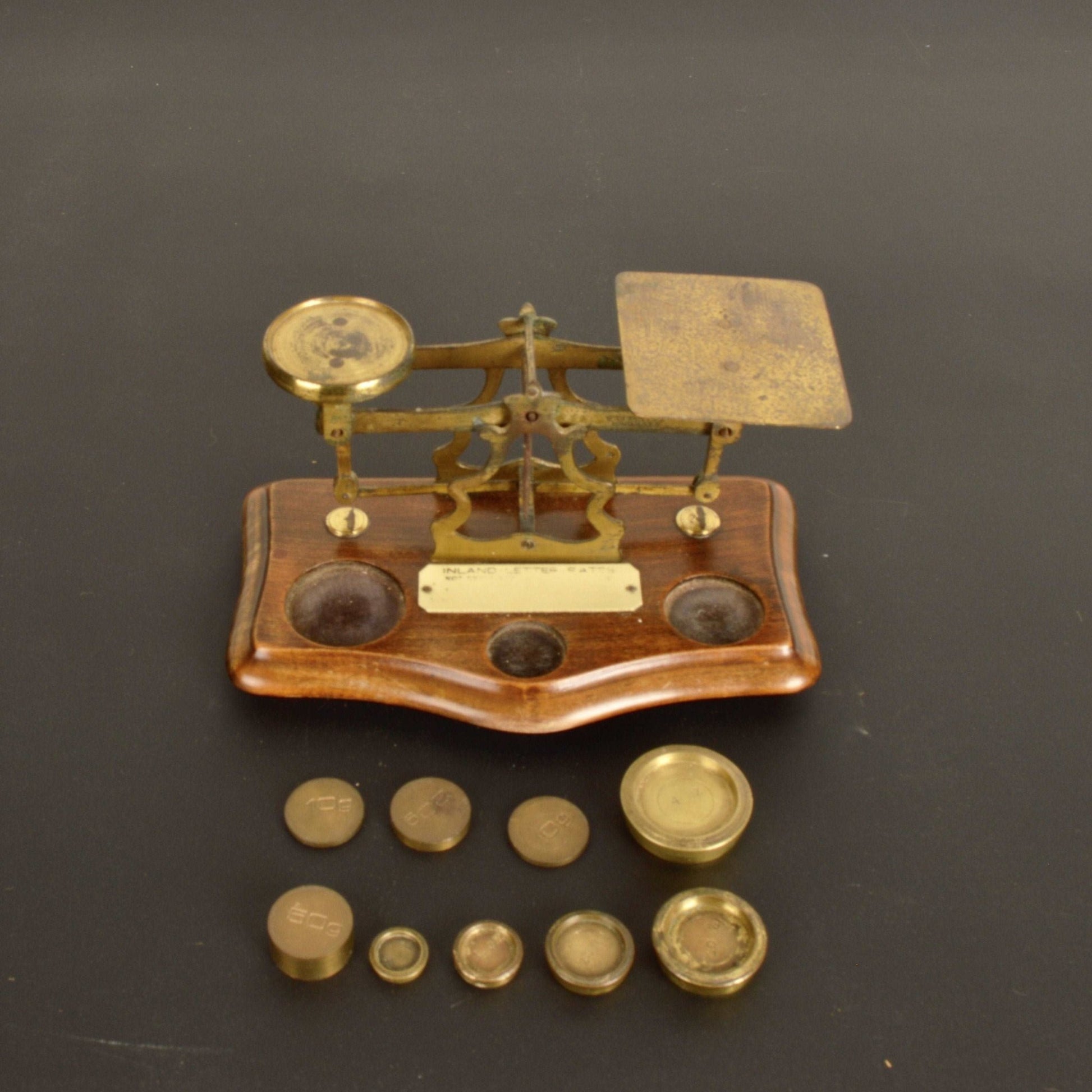 19th Century English Postal Scales - Salvage-Garden