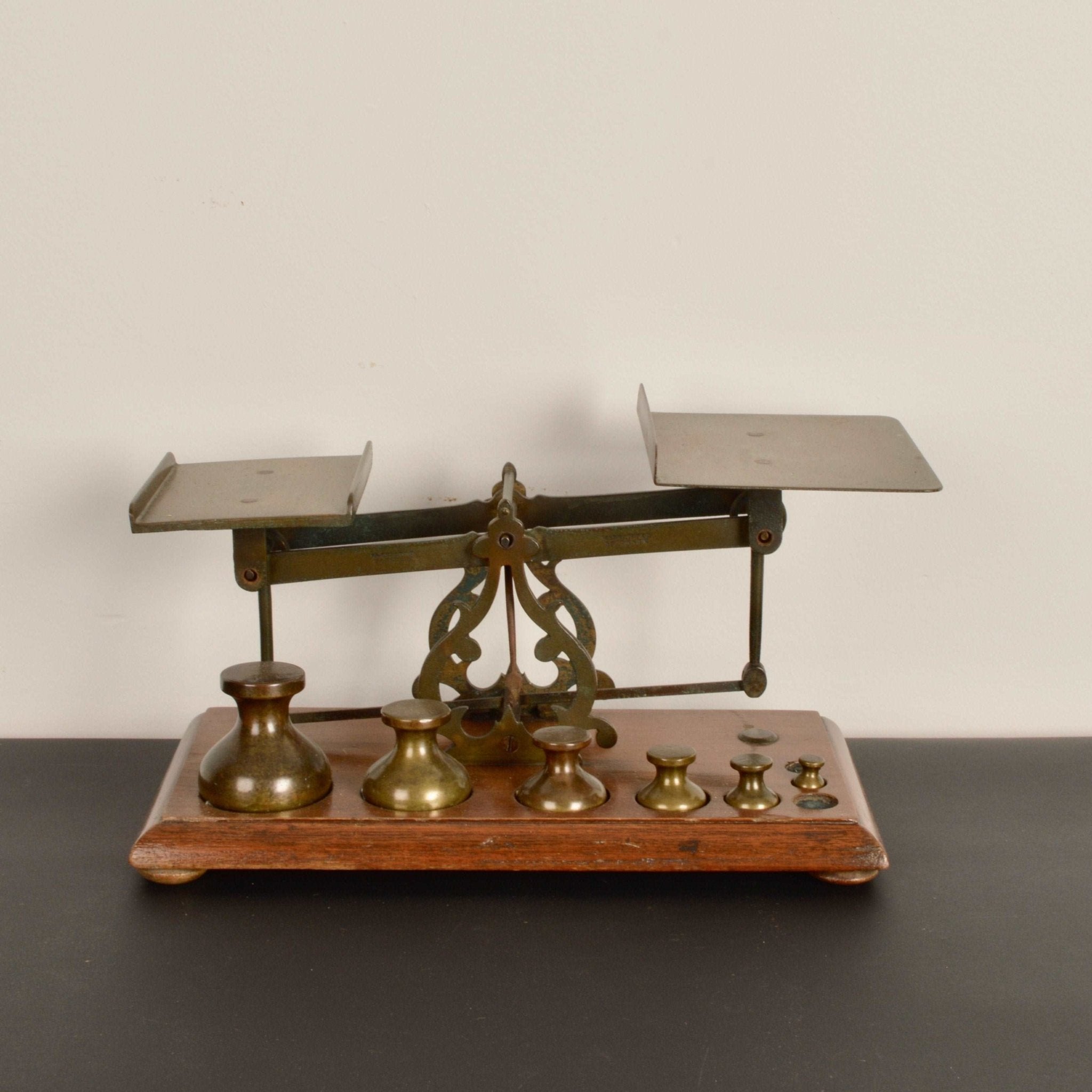 19th Century English Postal Scales - Salvage-Garden