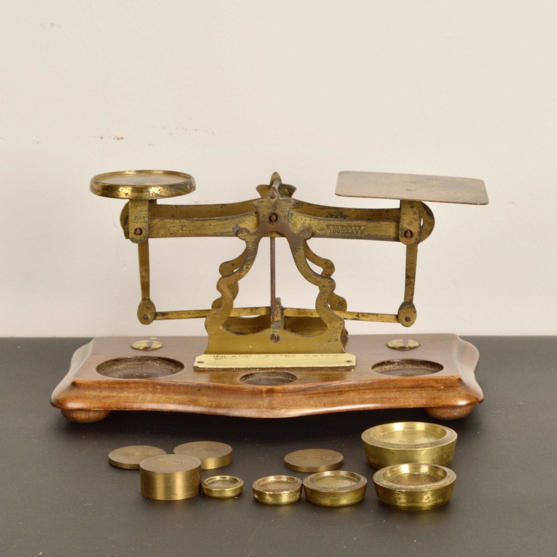 19th Century English Postal Scales - Salvage-Garden