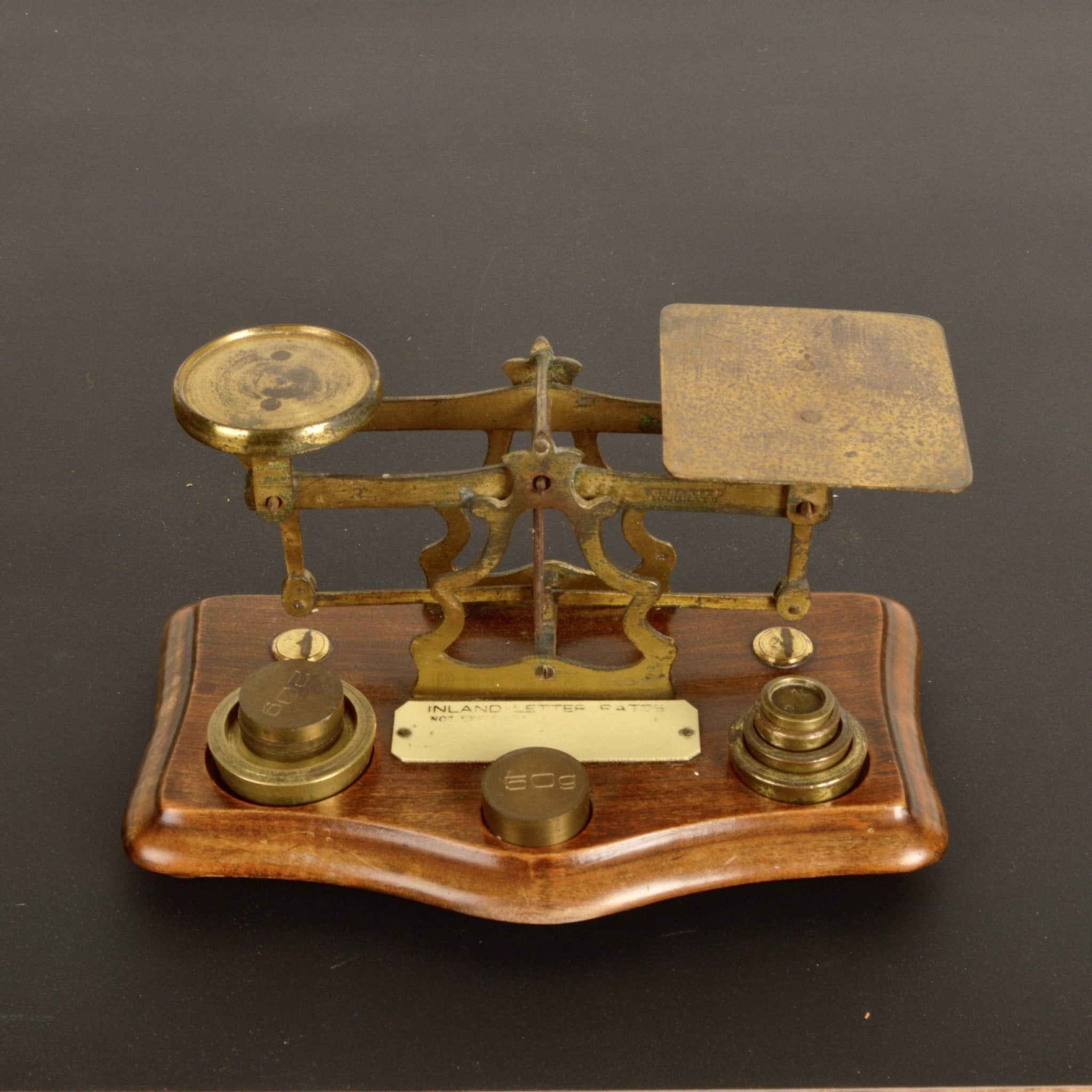 19th Century English Postal Scales - Salvage-Garden