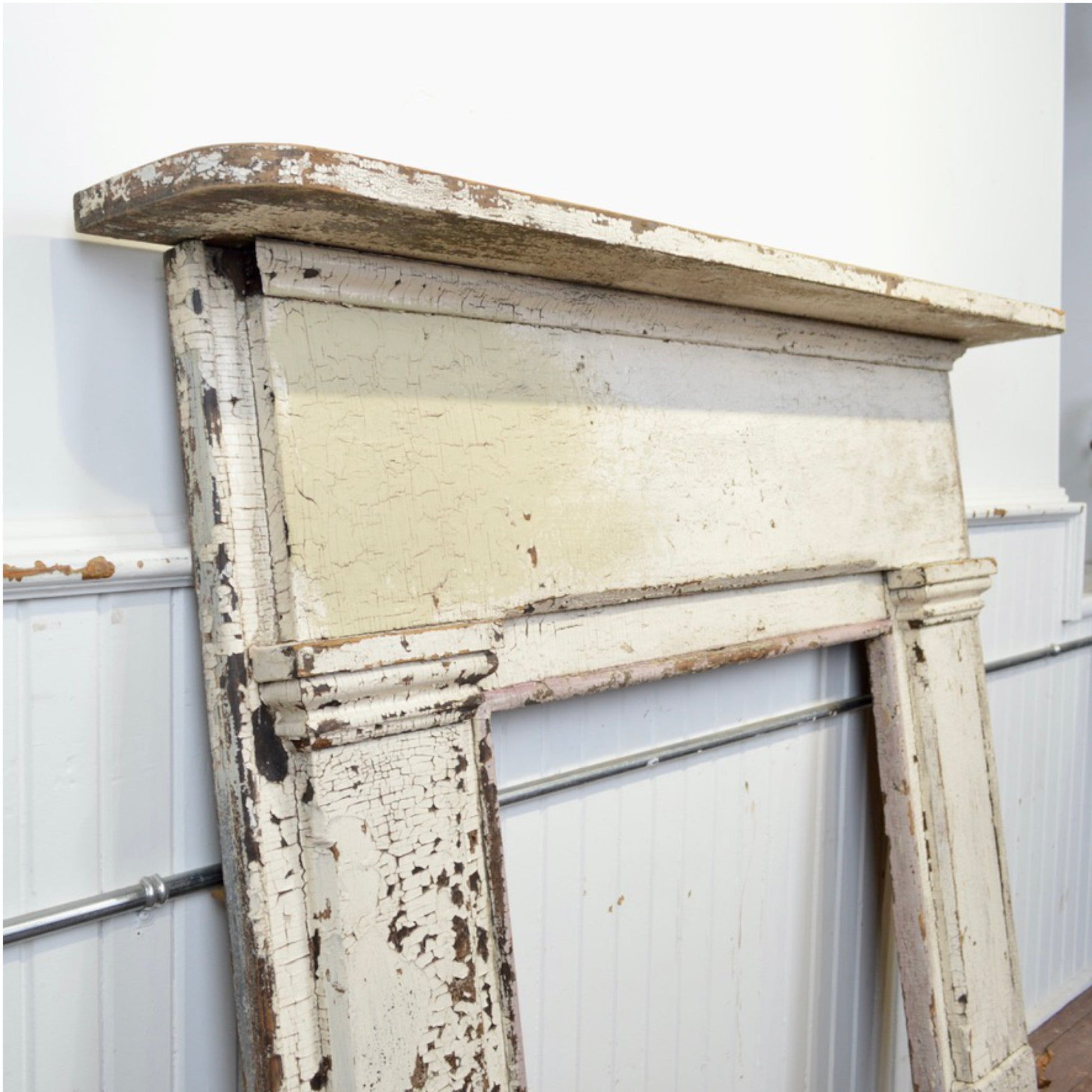 19th Century Fireplace Mantel - Salvage-Garden