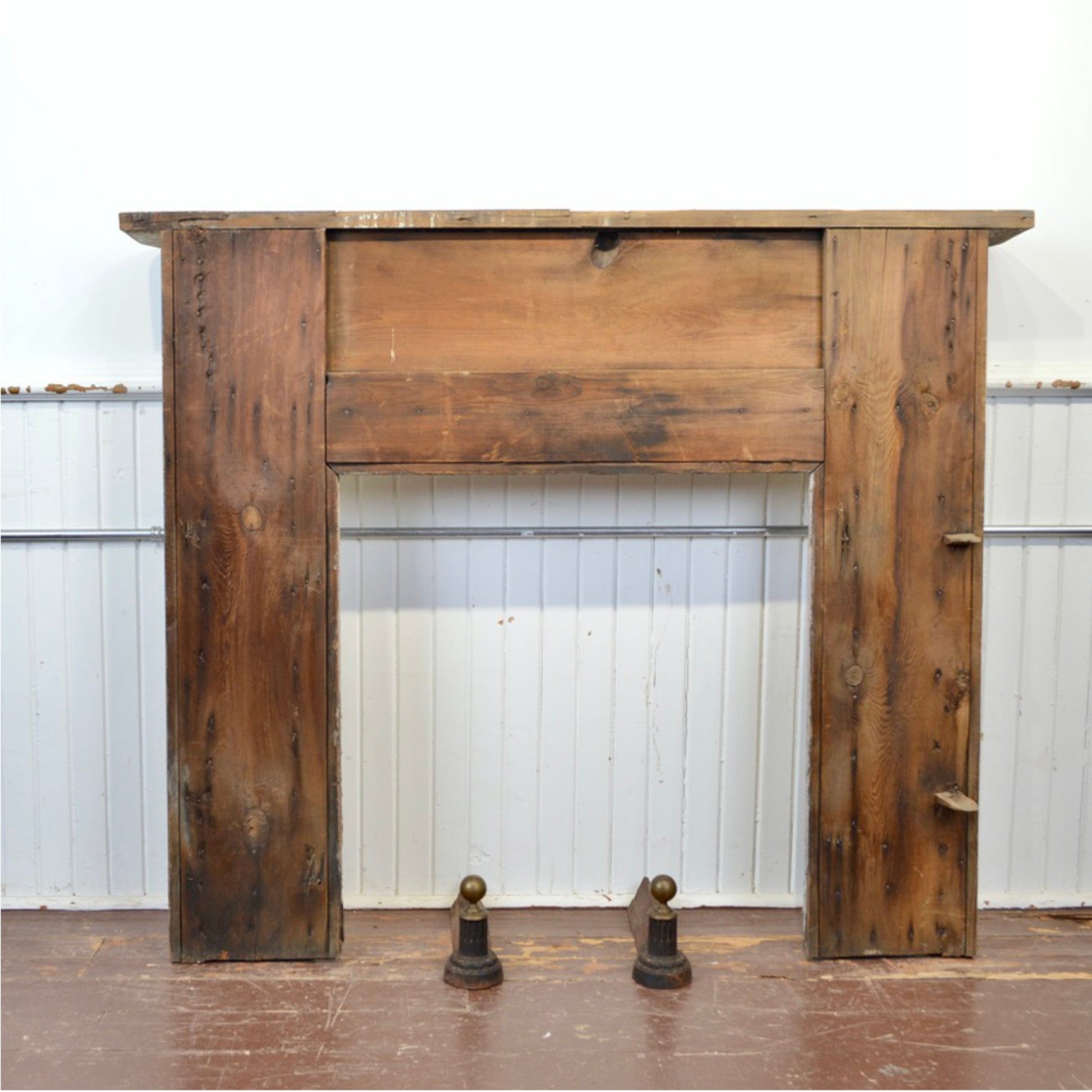 19th Century Fireplace Mantel - Salvage-Garden