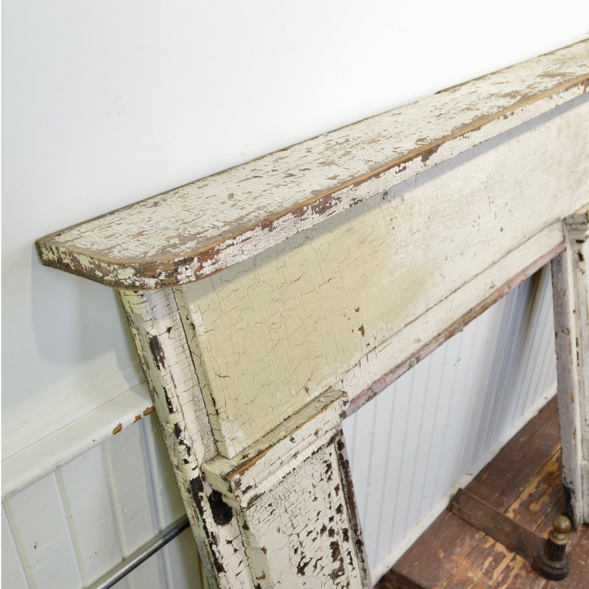 19th Century Fireplace Mantel - Salvage-Garden