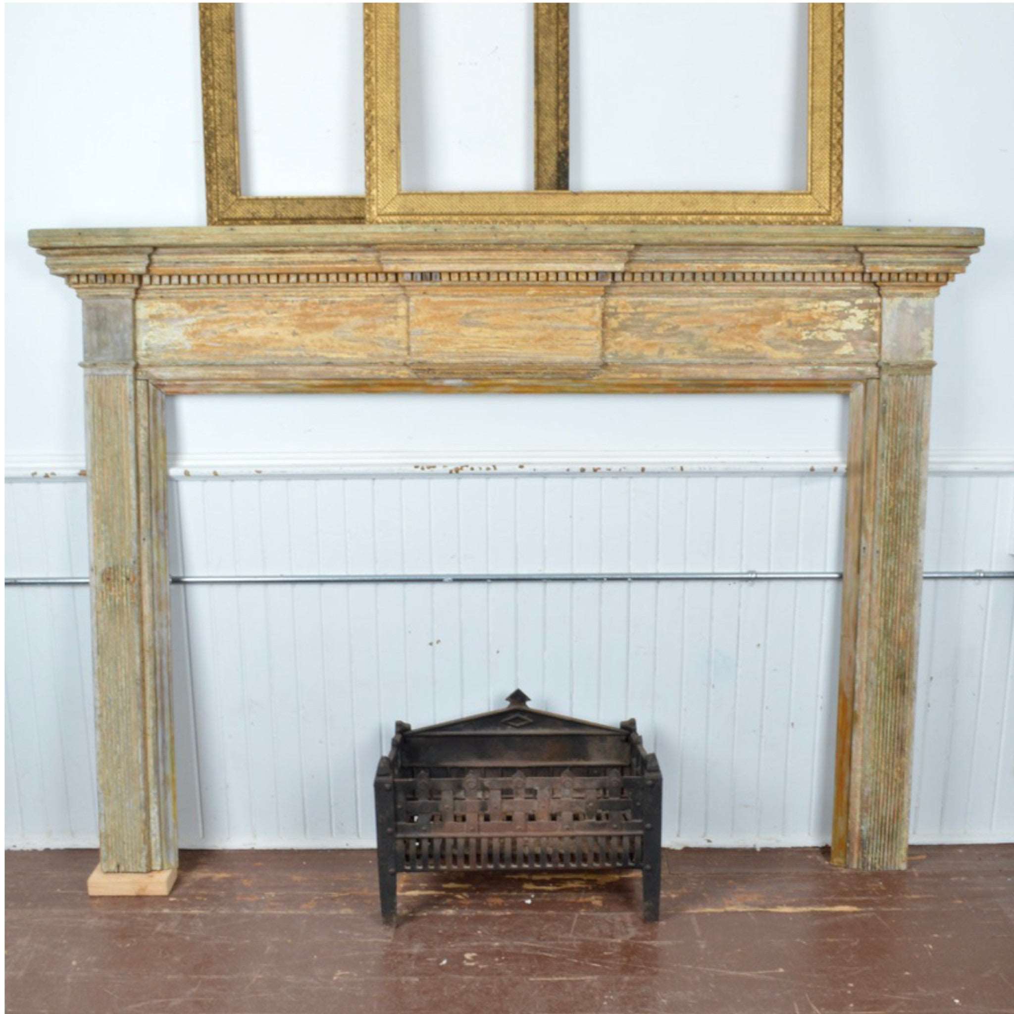 19th Century Fireplace Surround - Salvage-Garden