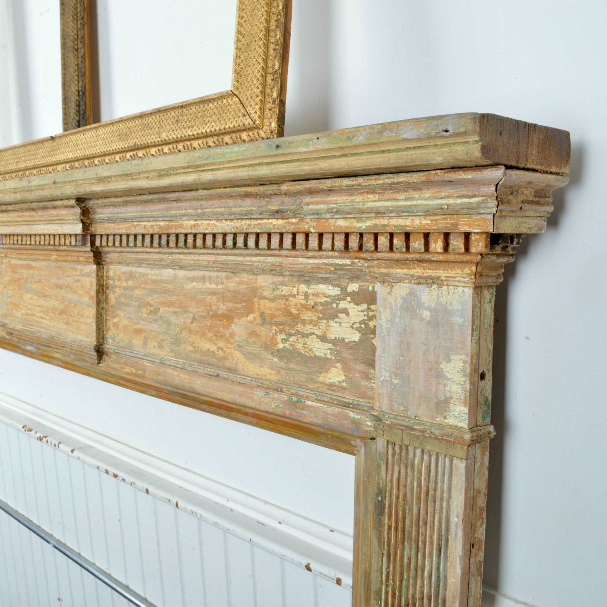 19th Century Fireplace Surround - Salvage-Garden