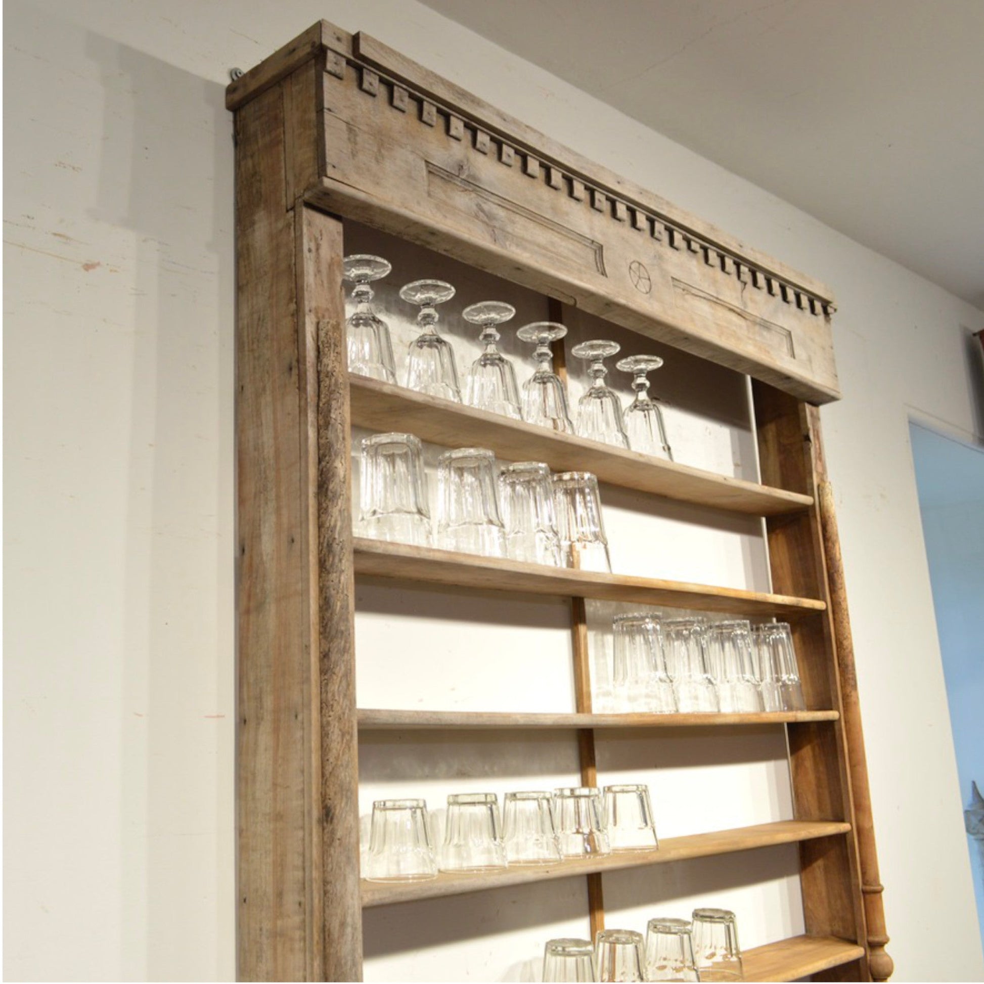 19th Century French Country Bar and Back Bar - Salvage-Garden