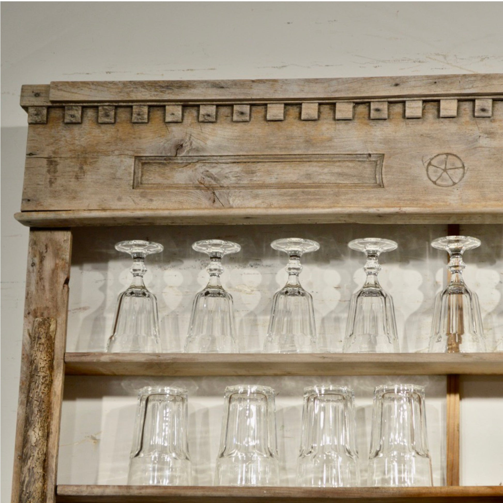 19th Century French Country Bar and Back Bar - Salvage-Garden