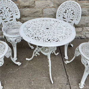 Vintage Garden Table and Chairs Salvage-Garden