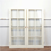 8 Lite Wood Frame Windows - Salvage-Garden