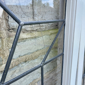 9 Antique Leaded Glass Windows - Salvage-Garden