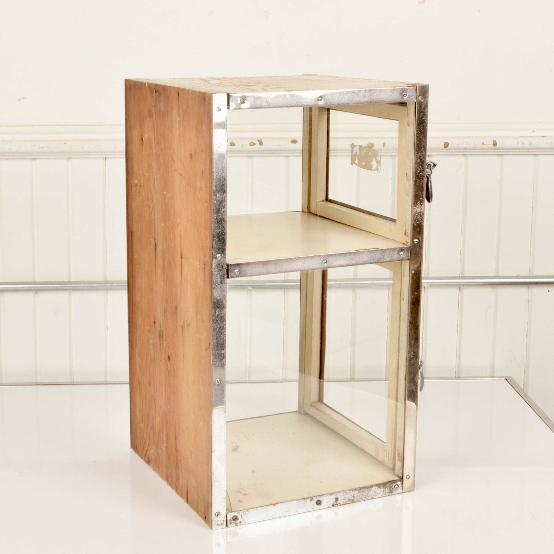 Antique Barber's Antiseptic Cabinet - Salvage-Garden