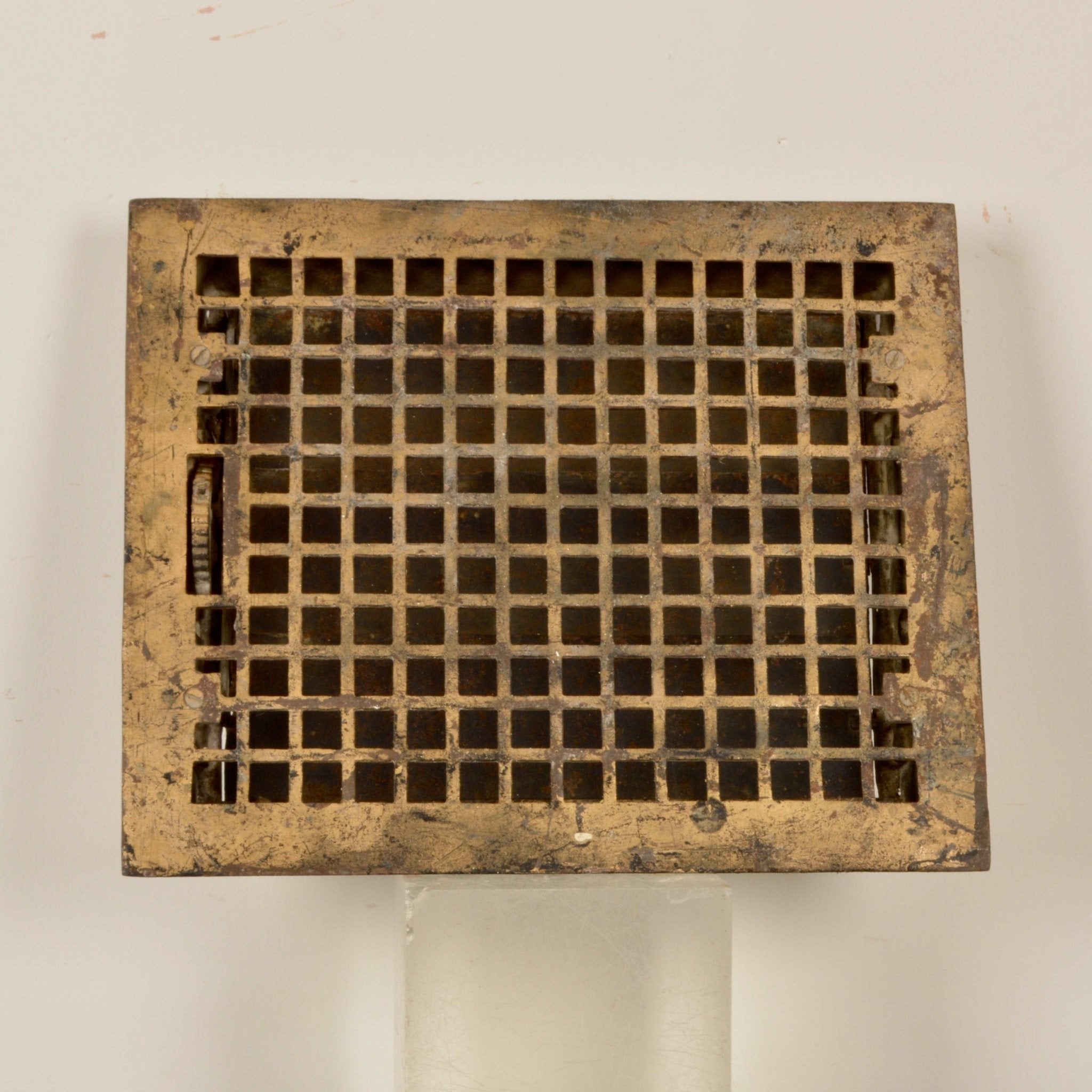 Antique Cast Iron Heat Register - Salvage-Garden