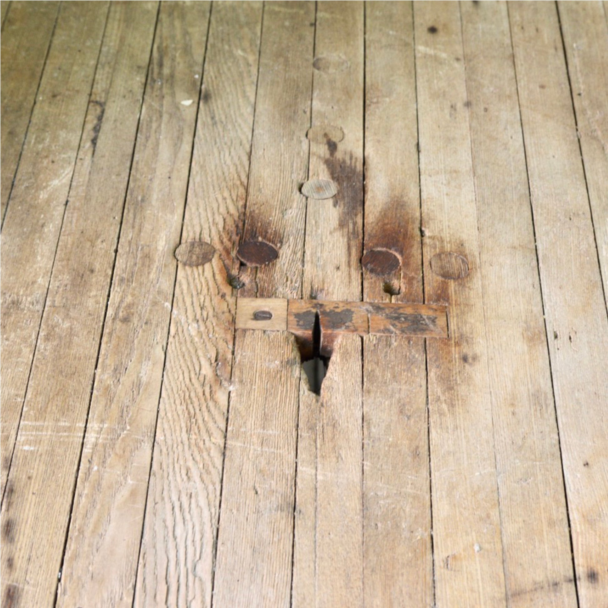 Antique Cast Iron Industrial Table - Salvage-Garden