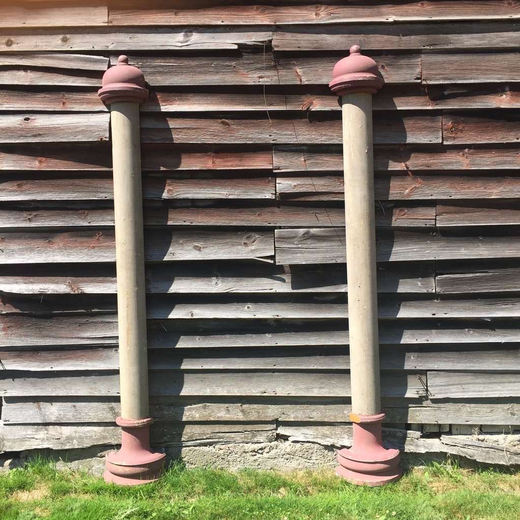 Antique Church Pilasters - Salvage-Garden