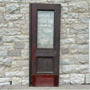 Antique Commercial Door - Salvage-Garden