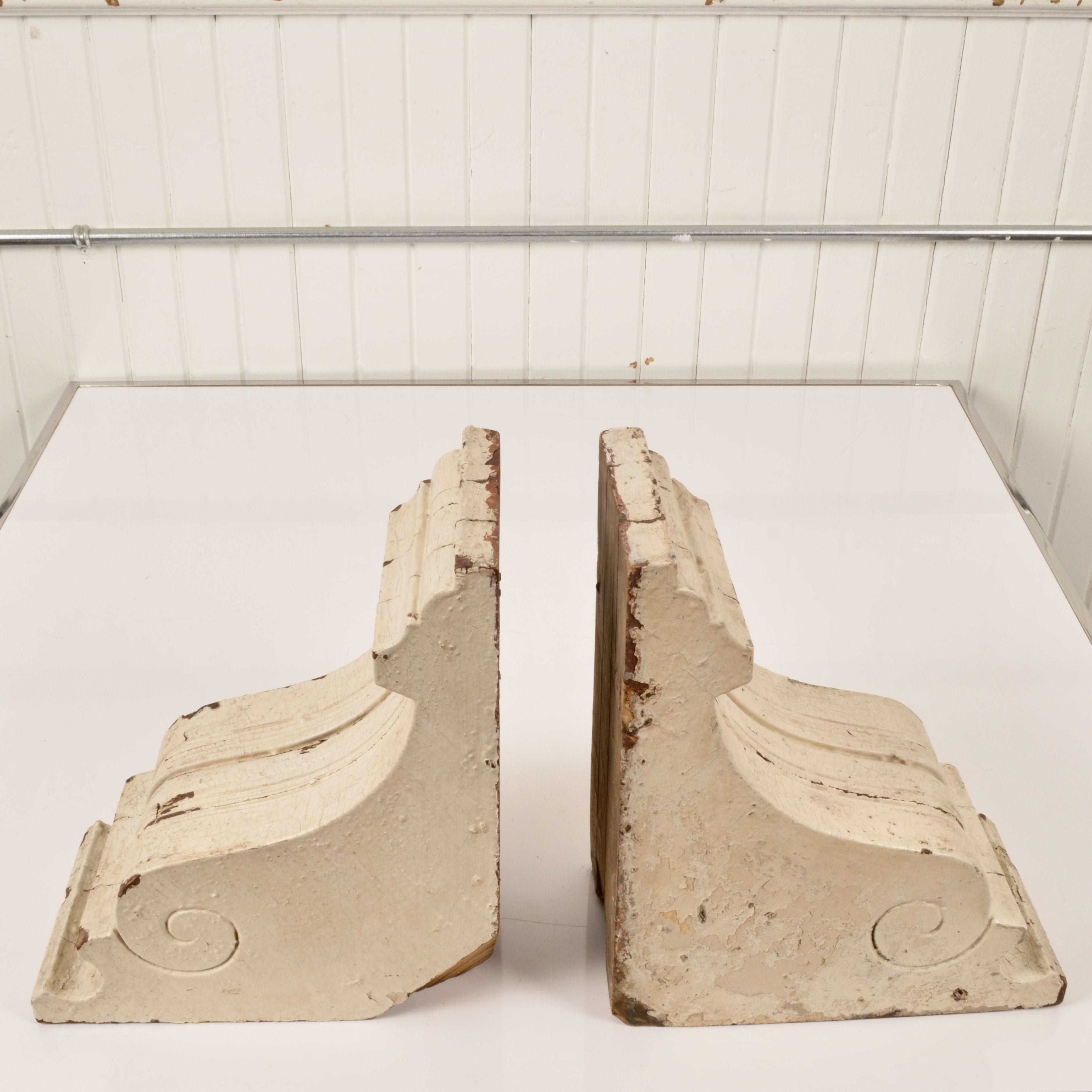 Antique Corbel Brackets Salvage-Garden