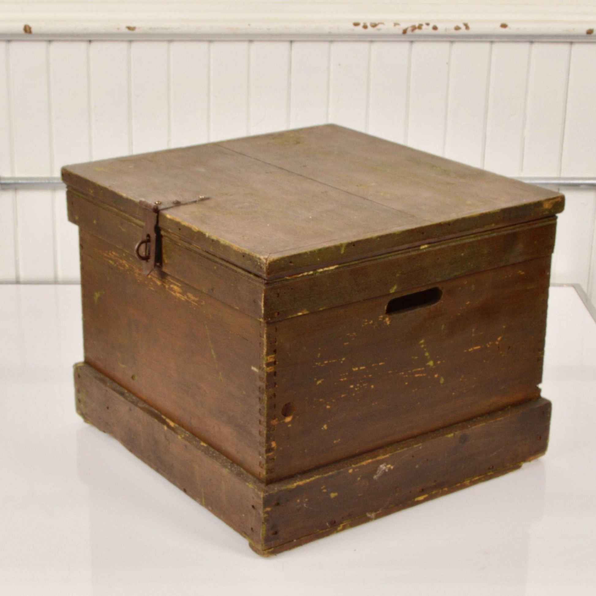 Antique Egg Carton Chest - Salvage-Garden