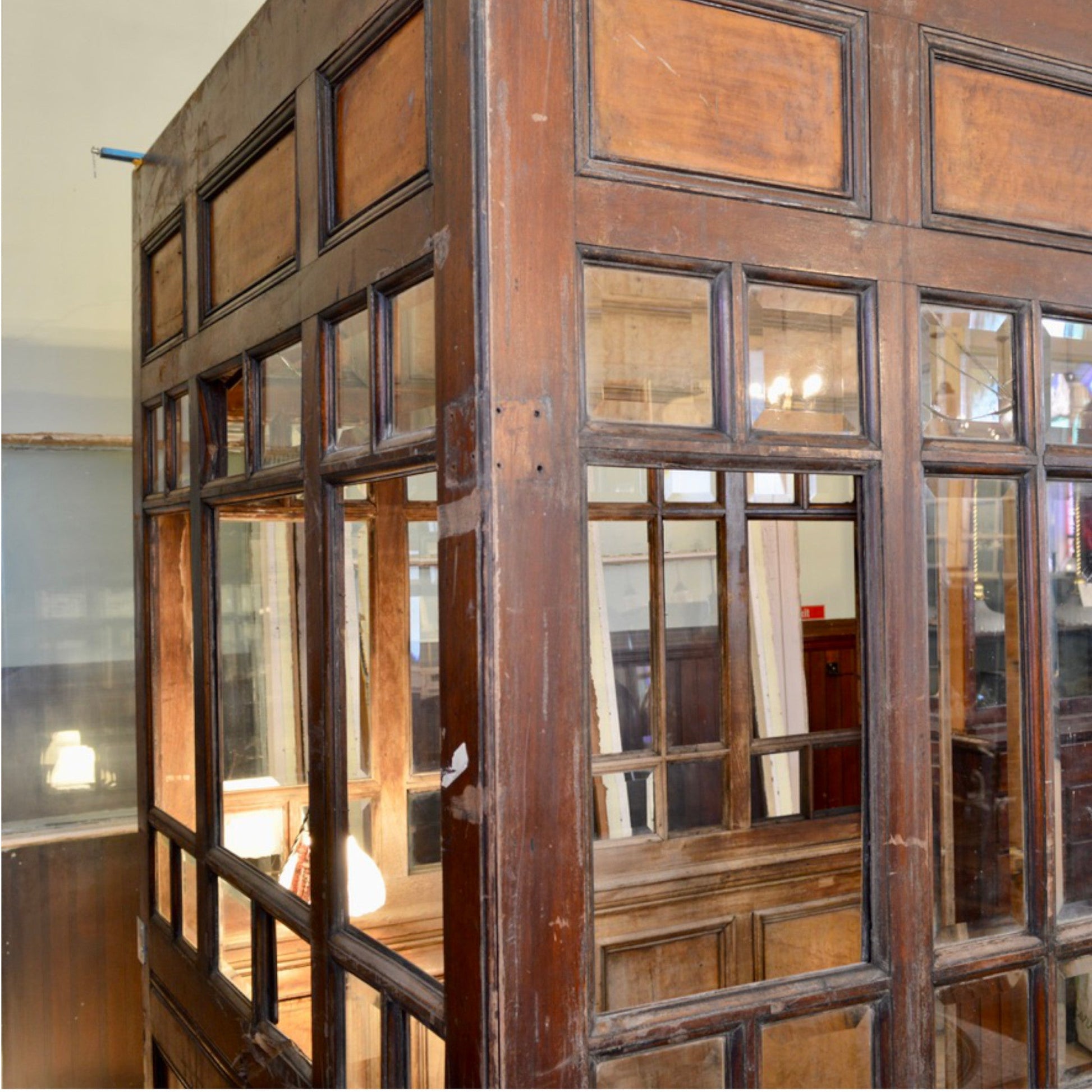 Antique Elevator Car Panels - Salvage-Garden