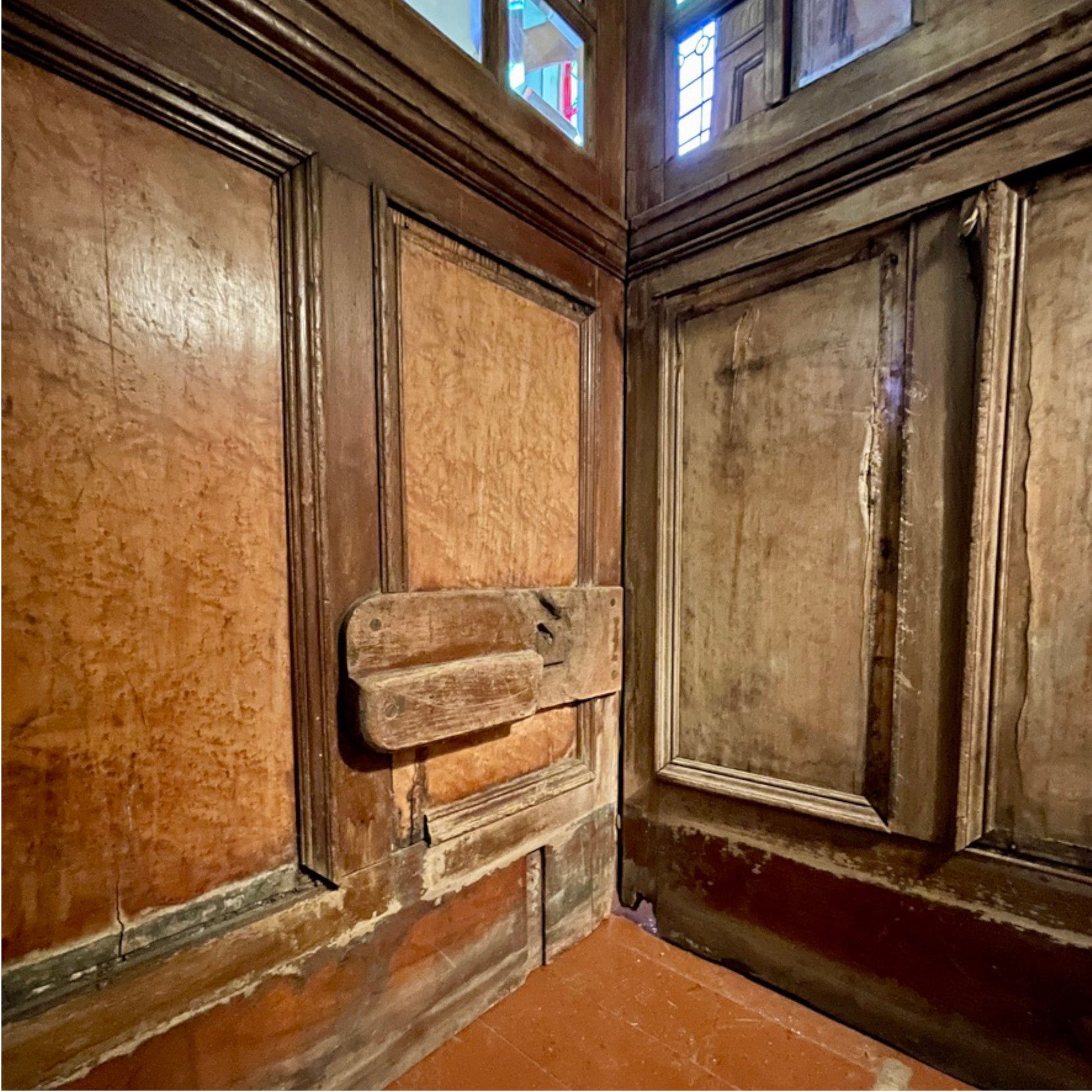 Antique Elevator Car Panels - Salvage-Garden