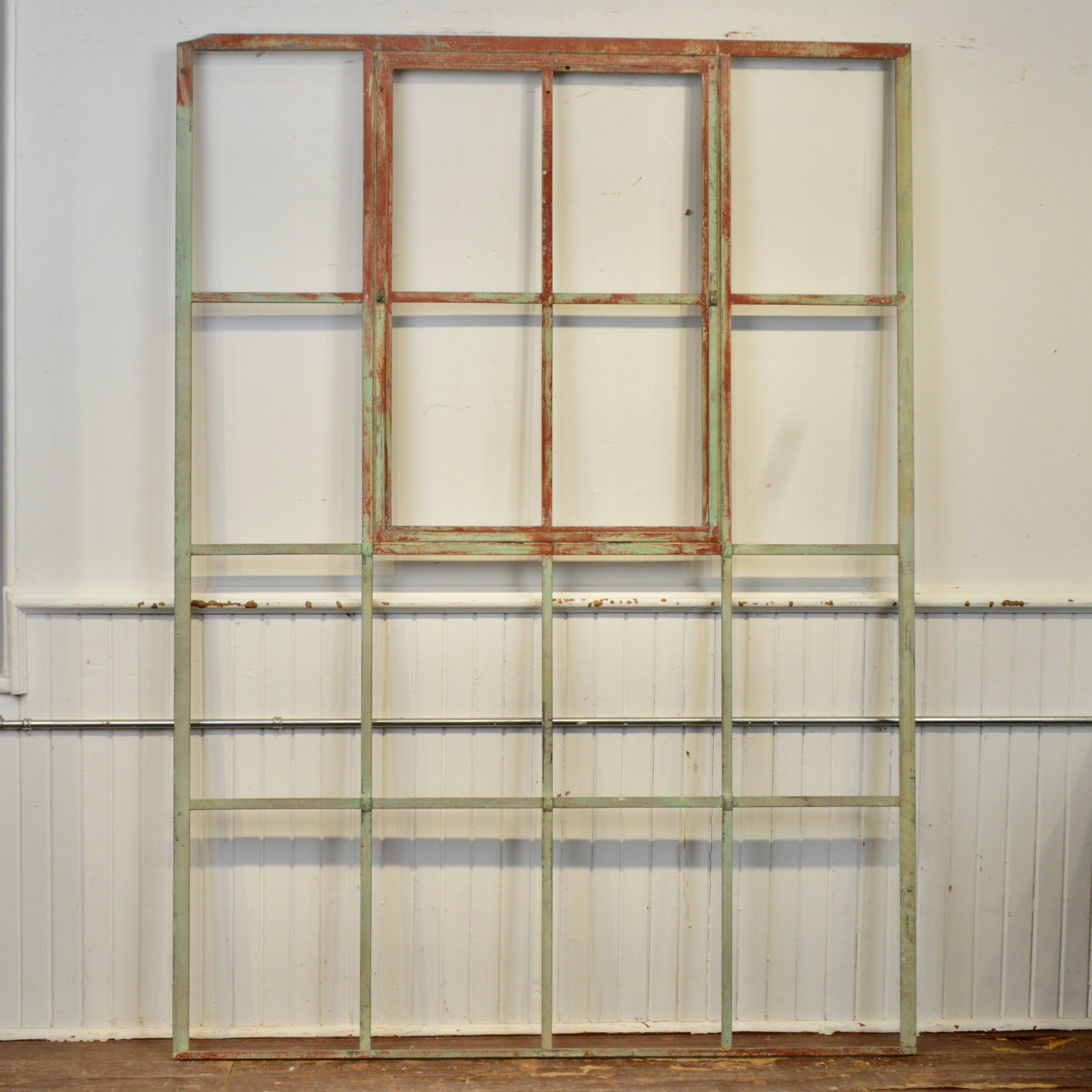 Antique Factory Windows With Ventilator From Dominion Tire Plant - Salvage-Garden