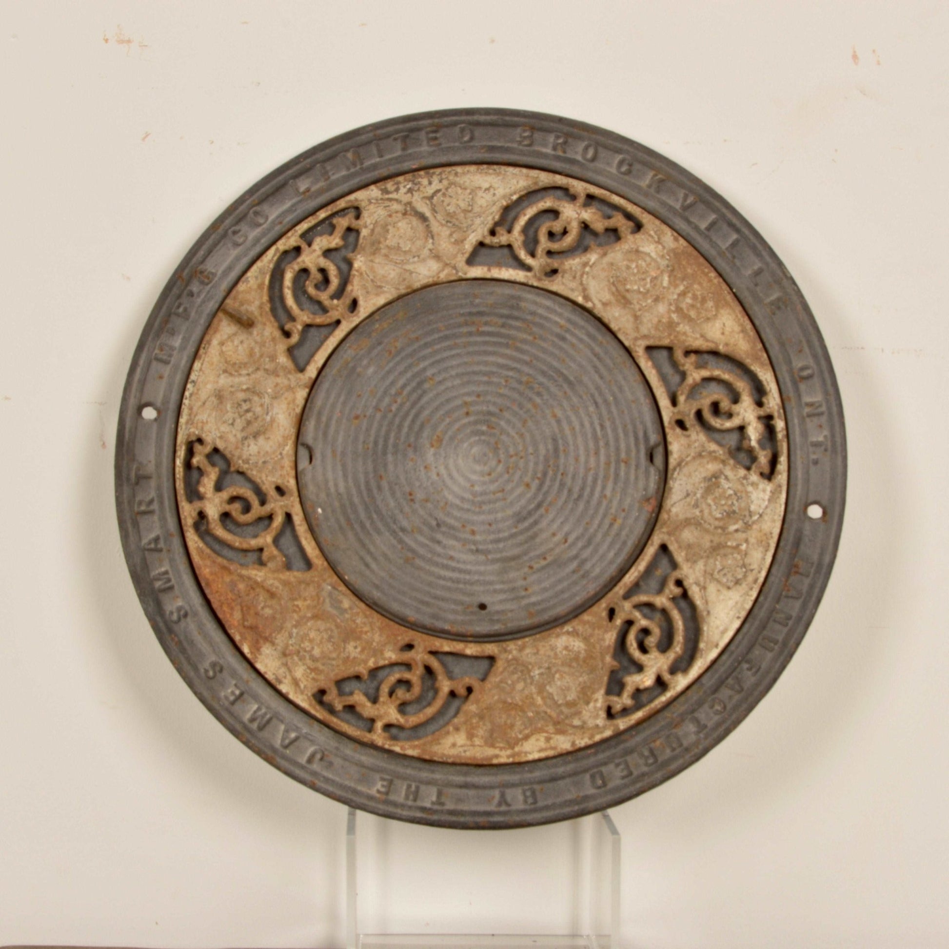 Antique Floor Grate - Salvage-Garden