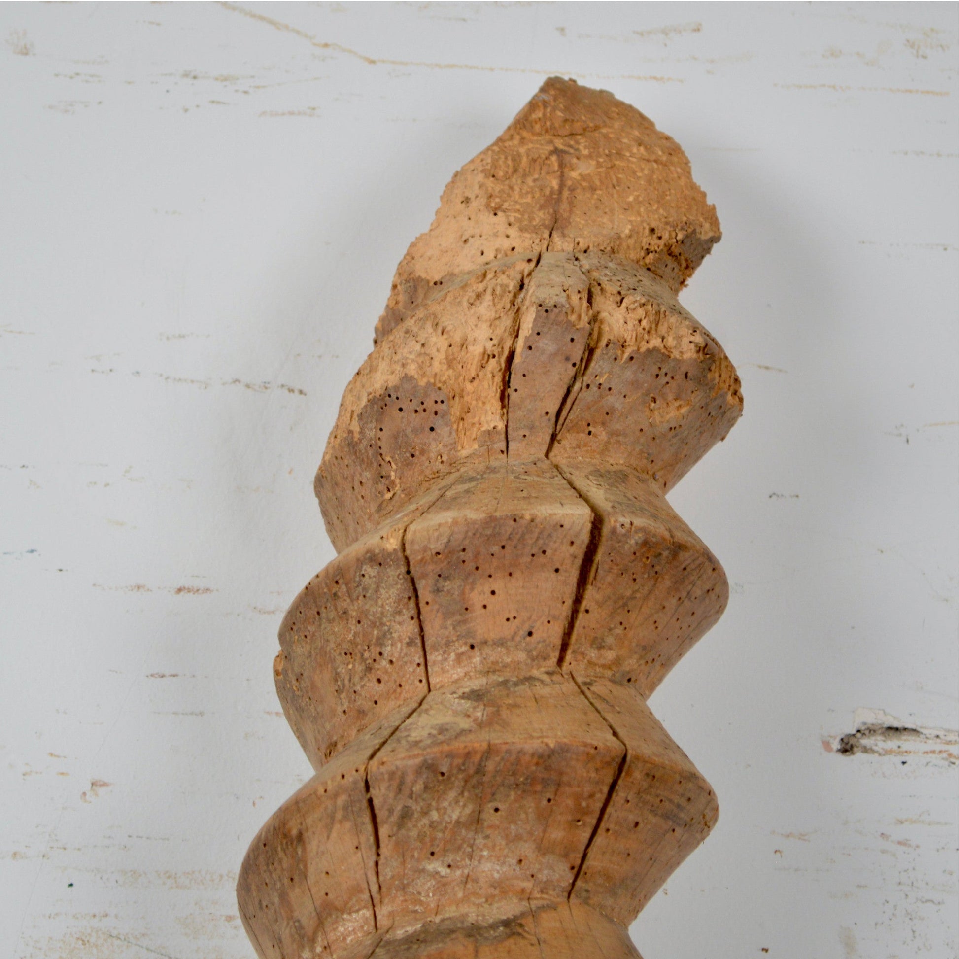 Antique French Wine Press Screw - Salvage-Garden