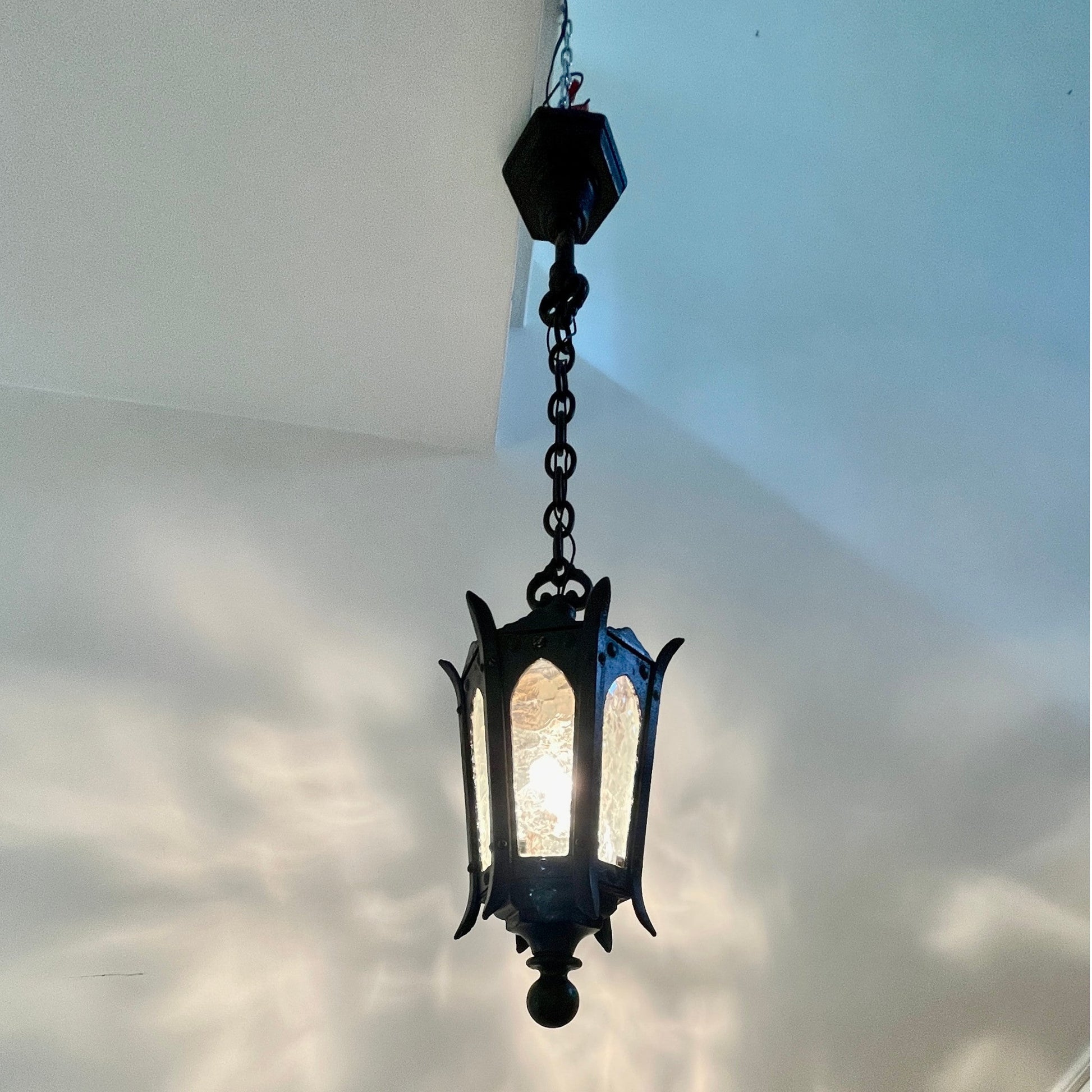 Antique Gothic Revival Exterior Light - Salvage-Garden