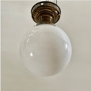 Antique Pharmacy Pendant Light - Salvage-Garden