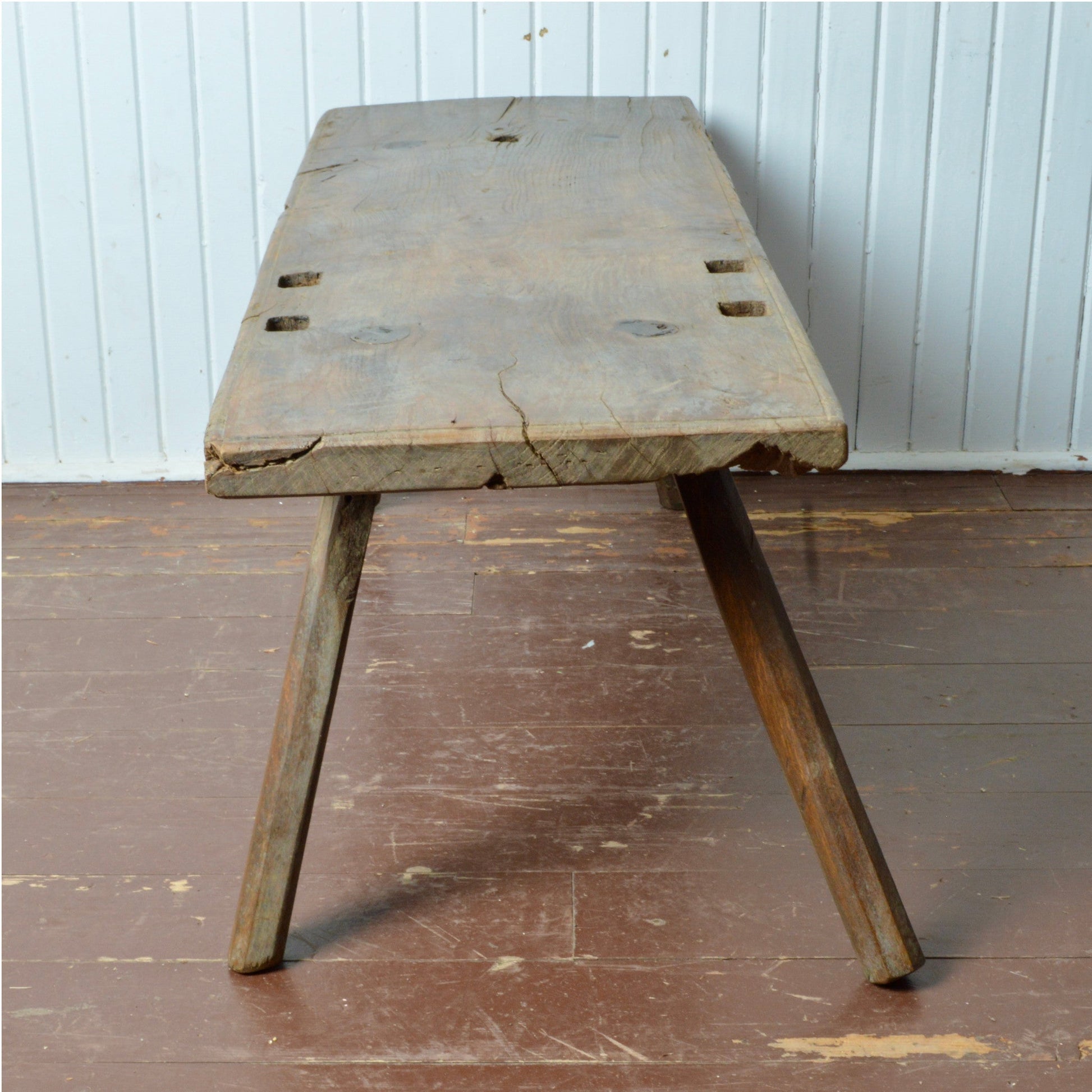 Antique Pig Bench - Salvage-Garden