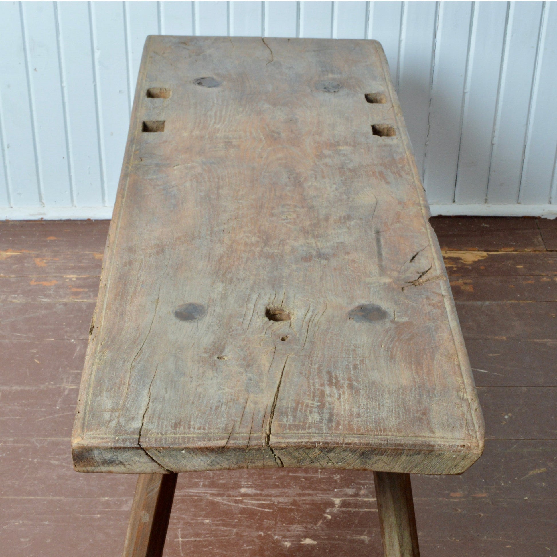 Antique Pig Bench - Salvage-Garden
