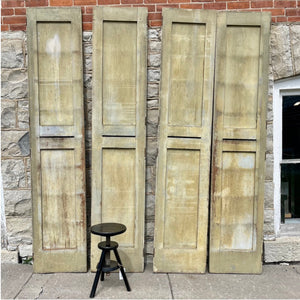 Antique Quebec Raised Panel Doors - Salvage-Garden