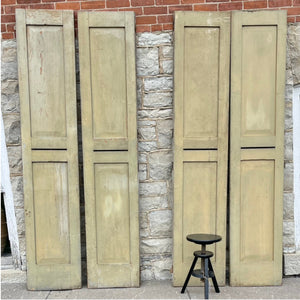 Antique Quebec Raised Panel Doors - Salvage-Garden