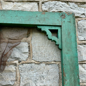 Antique Screen Door - Salvage-Garden