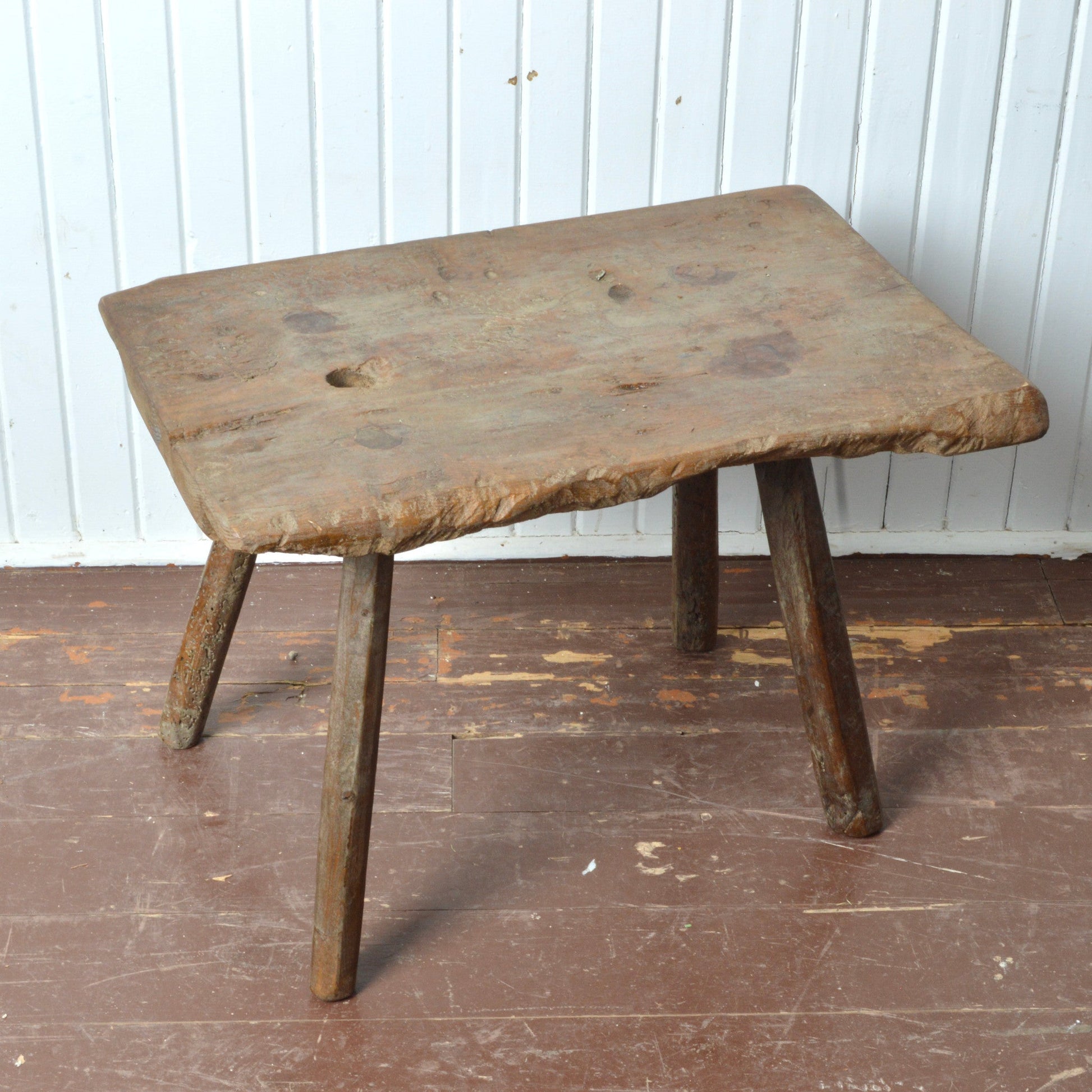 Antique Slab Table - Salvage-Garden