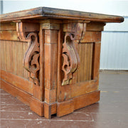 Antique Store Counter - Salvage-Garden