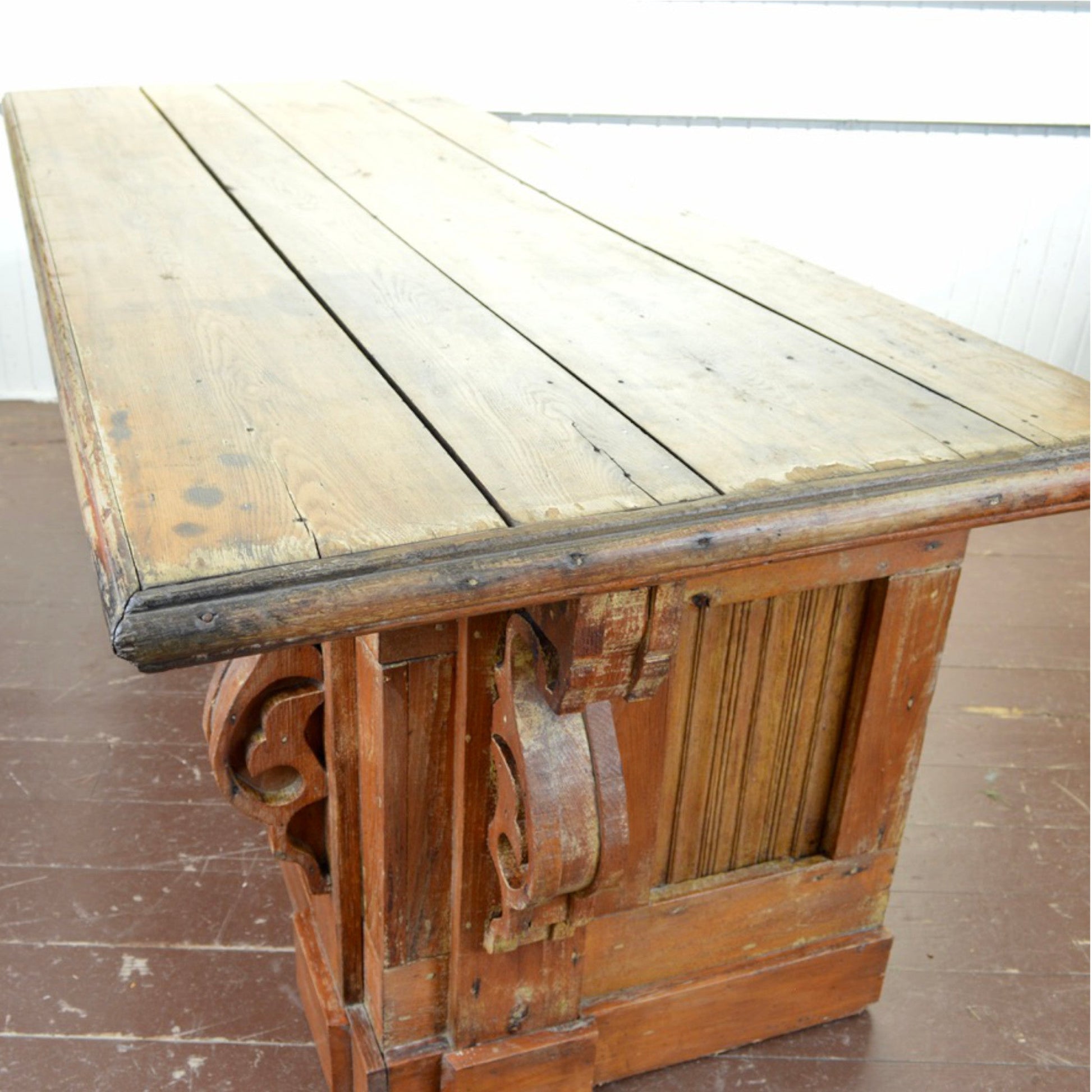 Antique Store Counter - Salvage-Garden